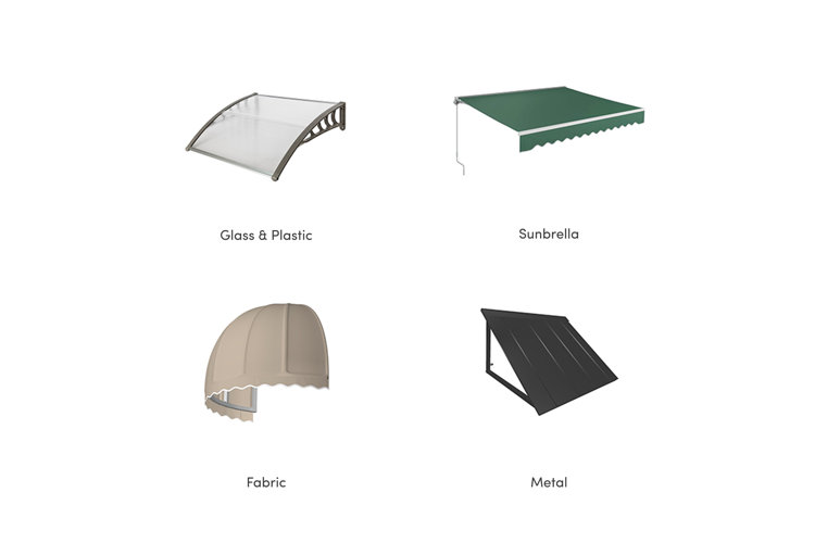 Awning material store